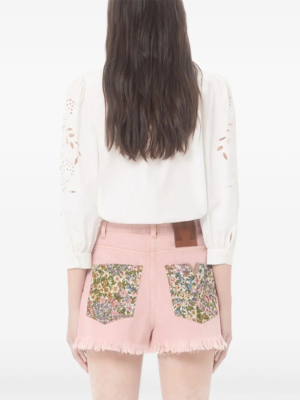 Valentino Garavani Popeline blouse Wit
