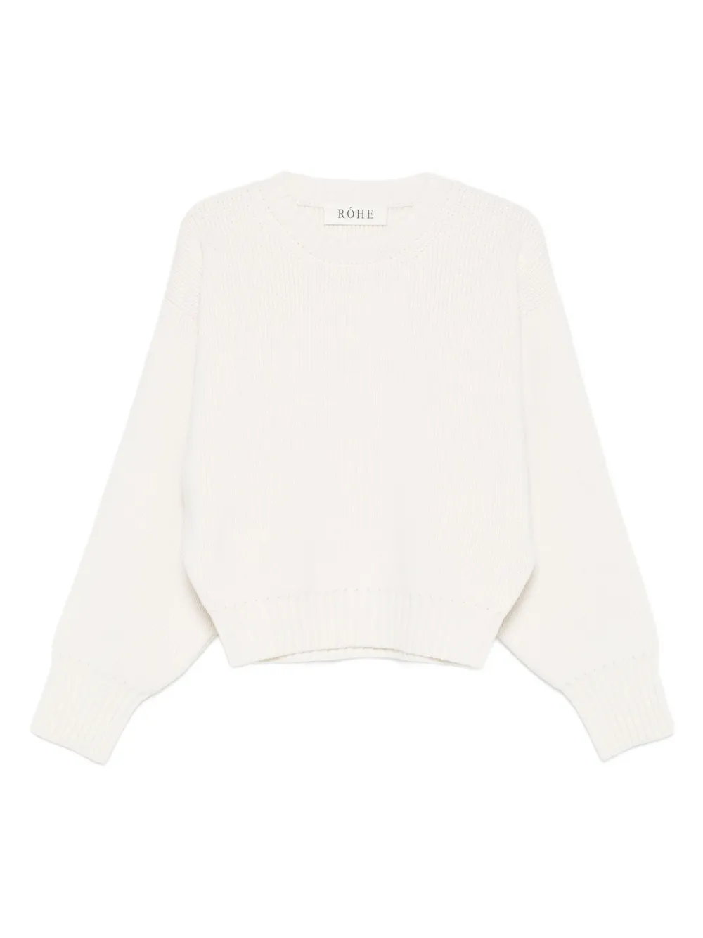 Róhe suéter con cuello redondo | blanco | Image 1
