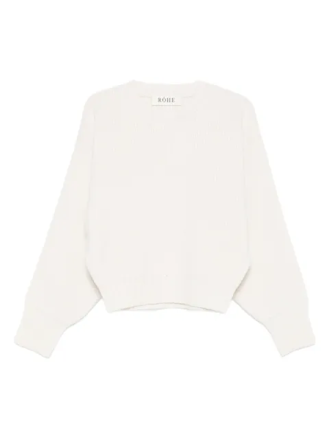 Róhe sculptural crew-neck sweater