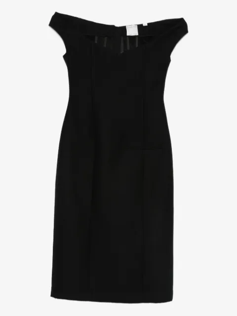 CALVIN KLEIN COLLECTION v-neck sleeveless dress