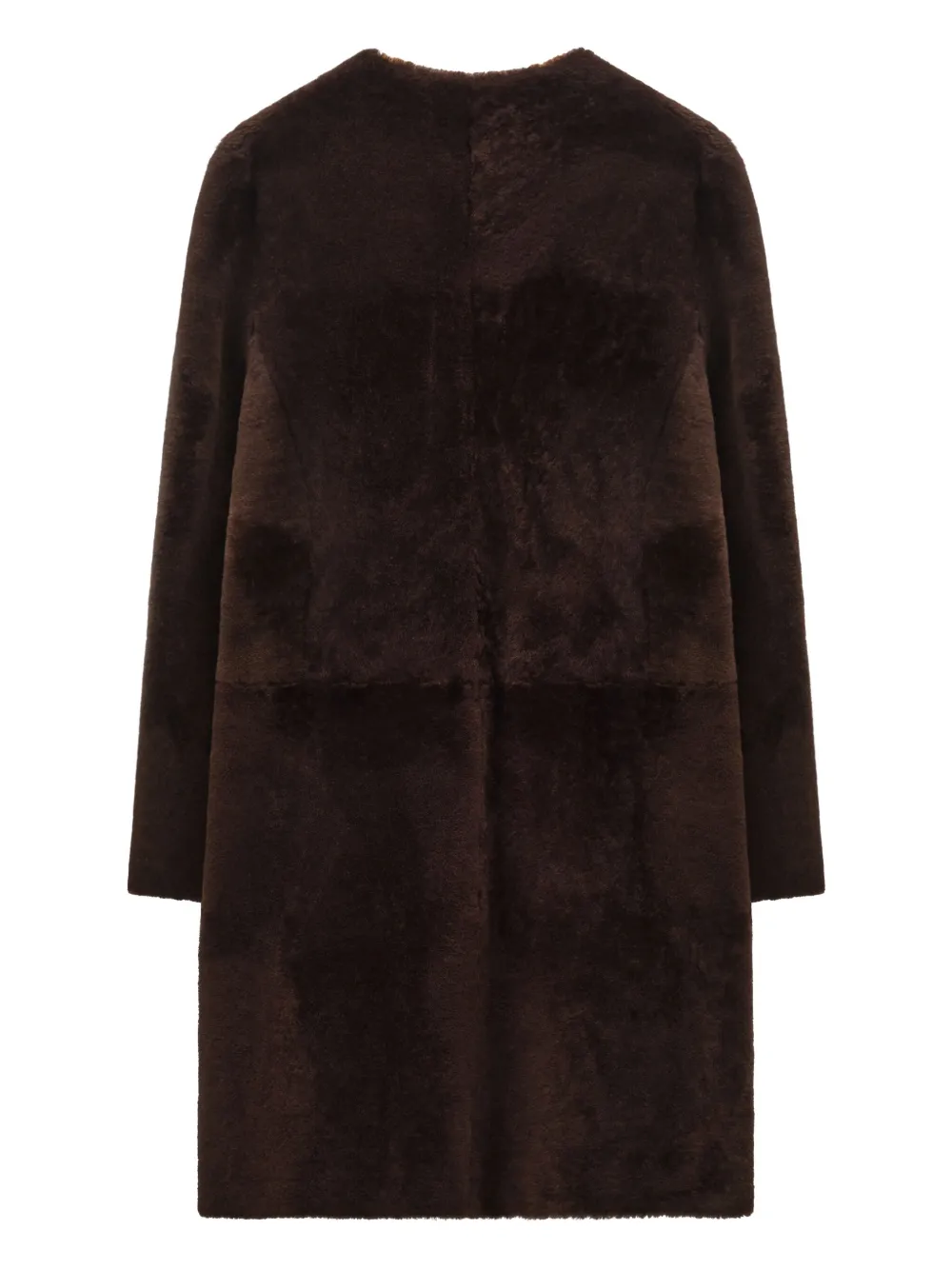 Marni Pre-Owned long-sleeve shearling coat | Image 2