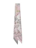 Hermès Pre-Owned Grande Tenue Silk Twilly - Pink