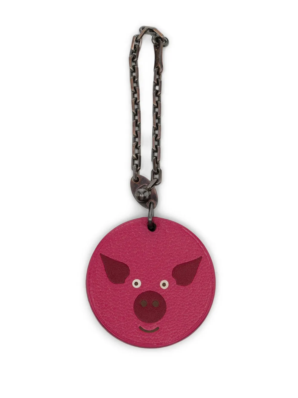 Hermès Pre-Owned Pig Bag Charm | Pink | Image 1