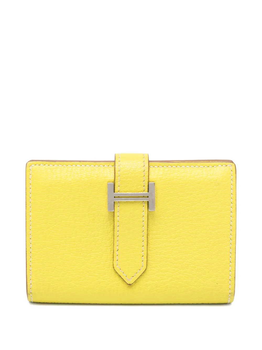 Hermès Pre-Owned 2019 Bearn wallet | Yellow | Image 1
