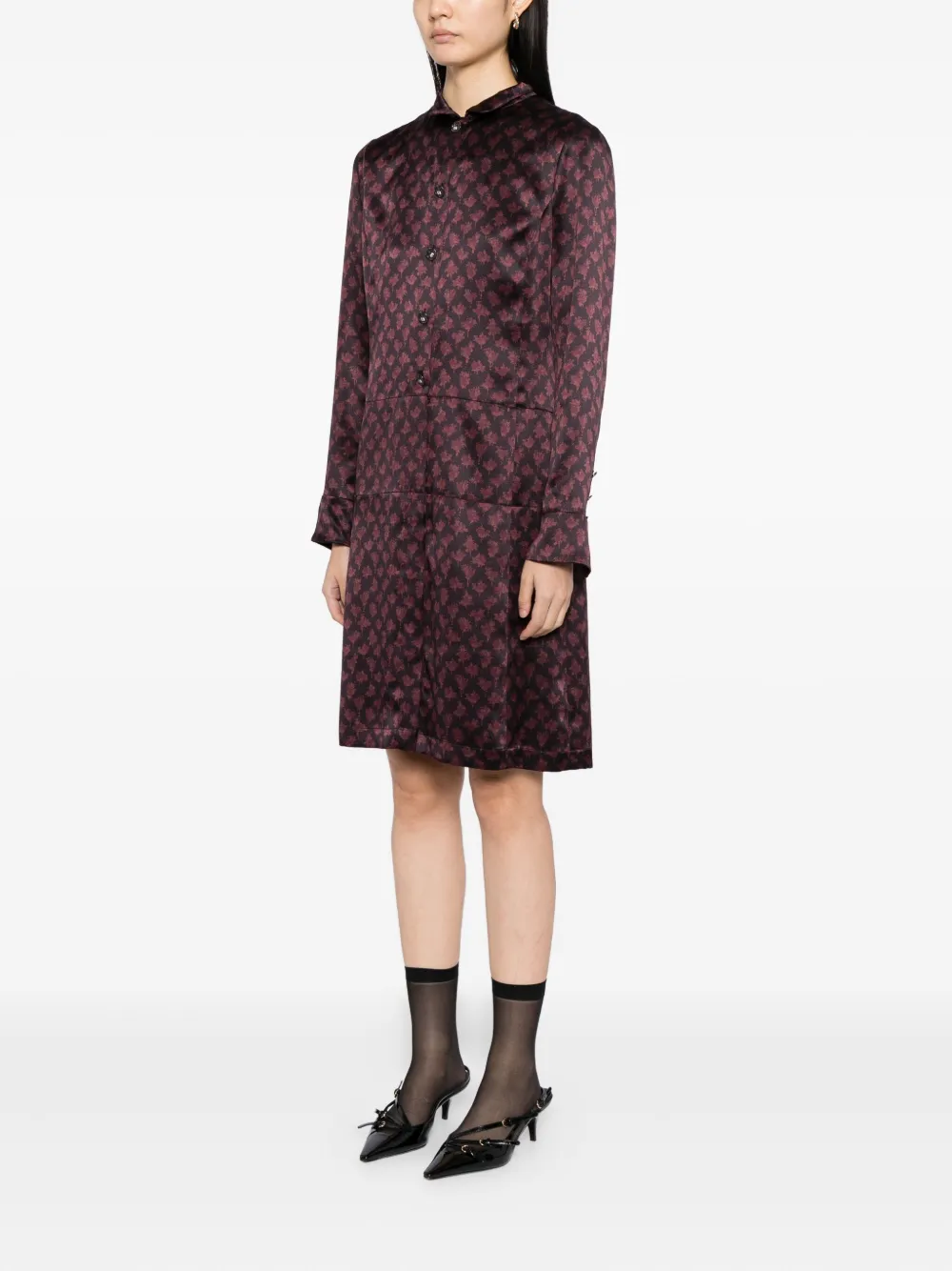 Pre-owned Chanel Shirt Dress In Black