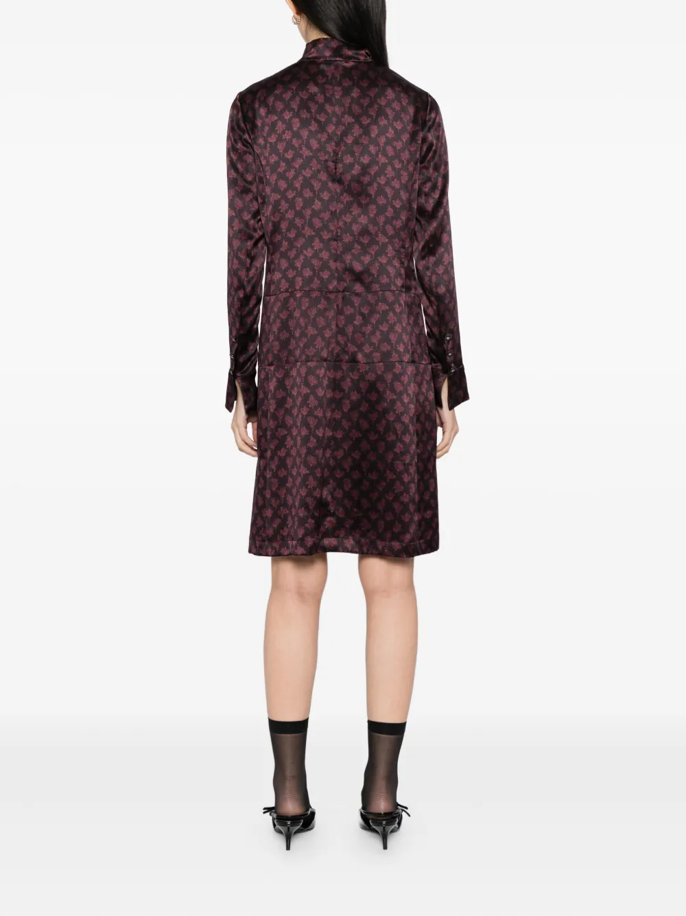 Pre-owned Chanel Shirt Dress In Black