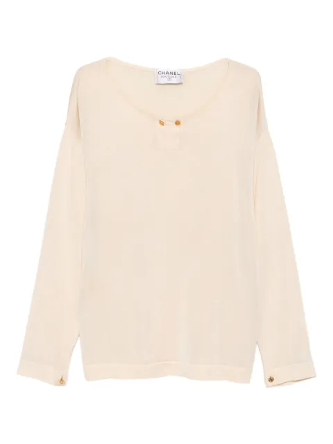 CHANEL Pre-Owned long-sleeve top