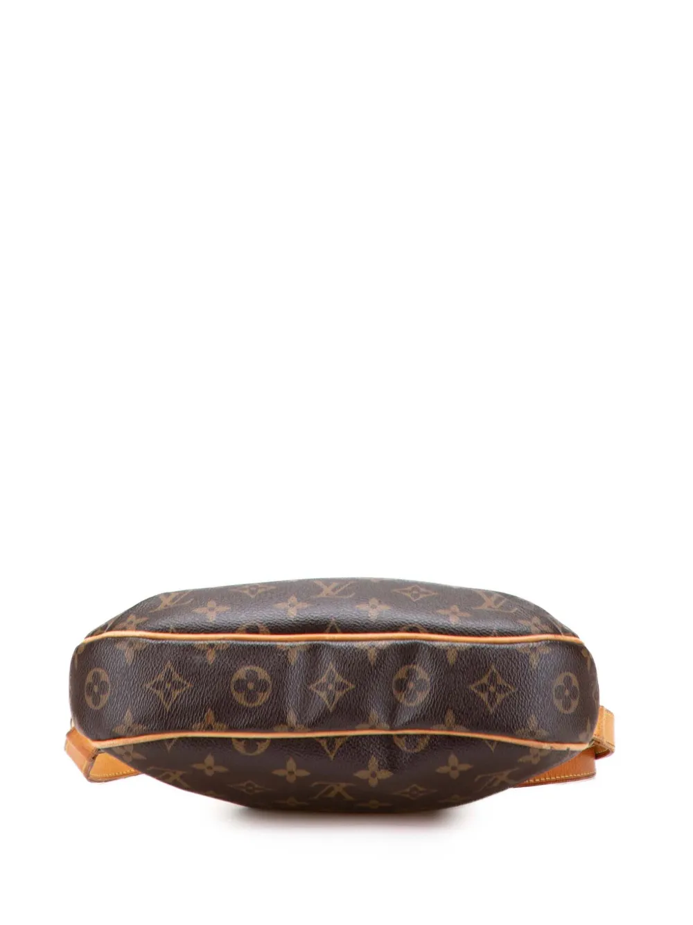 Pre-owned Louis Vuitton 2010 Monogram Odeon Pm Crossbody Bag In Brown