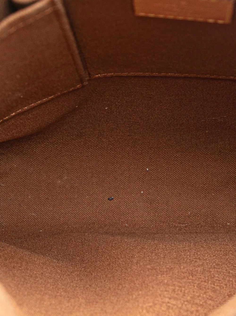 Pre-owned Louis Vuitton 2010 Monogram Odeon Pm Crossbody Bag In Brown
