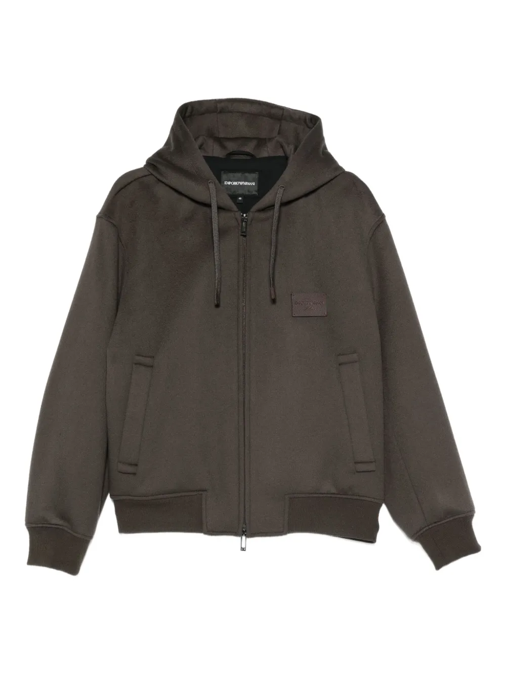 Emporio Armani hooded jacket | Green | Image 1