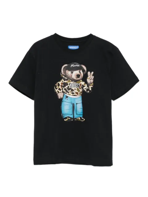 MARKET bear-print T-shirt