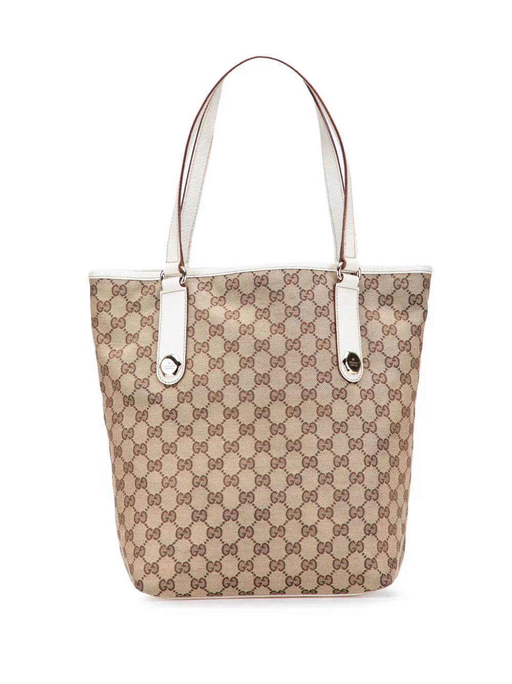 Gucci Pre-Owned 2000-2015 GG Canvas Charmy tote bag - ブラウン Gucci Pre-Owned 2000-2015 GG Canvas Charmy tote bag - ブラウン