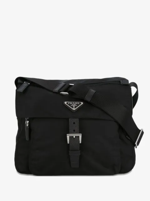 Prada buckle-fastening cross bag