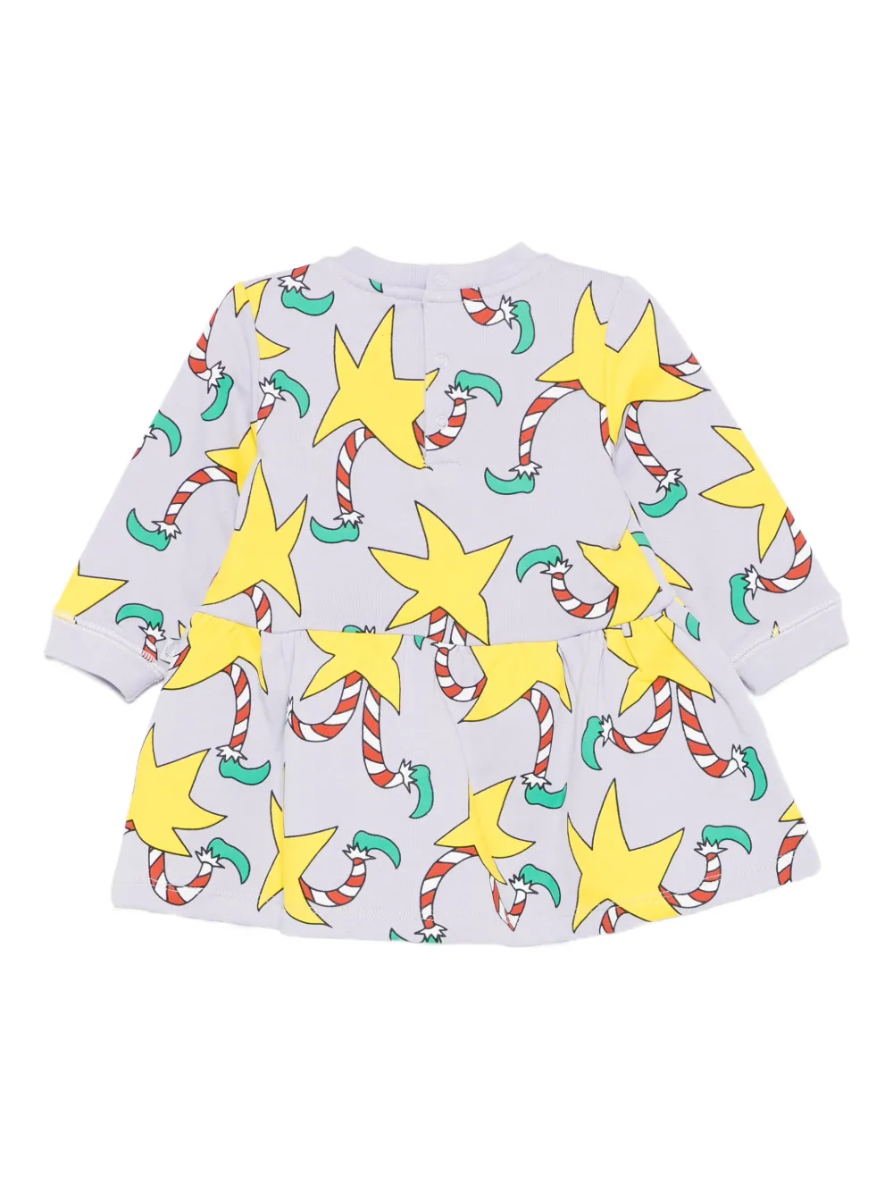 Stella McCartney Kids star-print dress - Paars