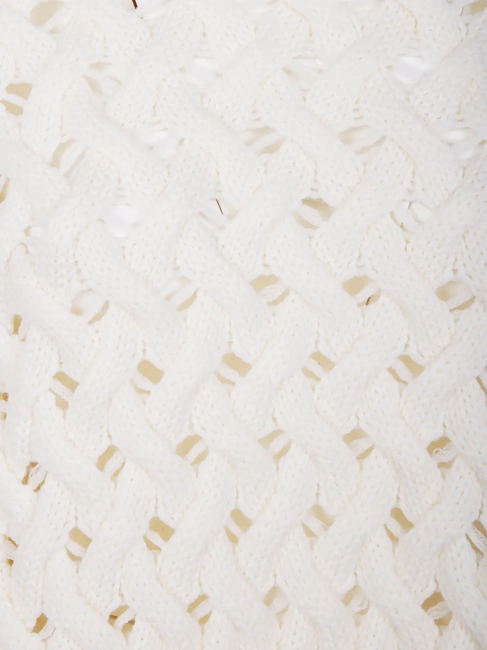 P.A.R.O.S.H. Gevlochten coltrui Wit