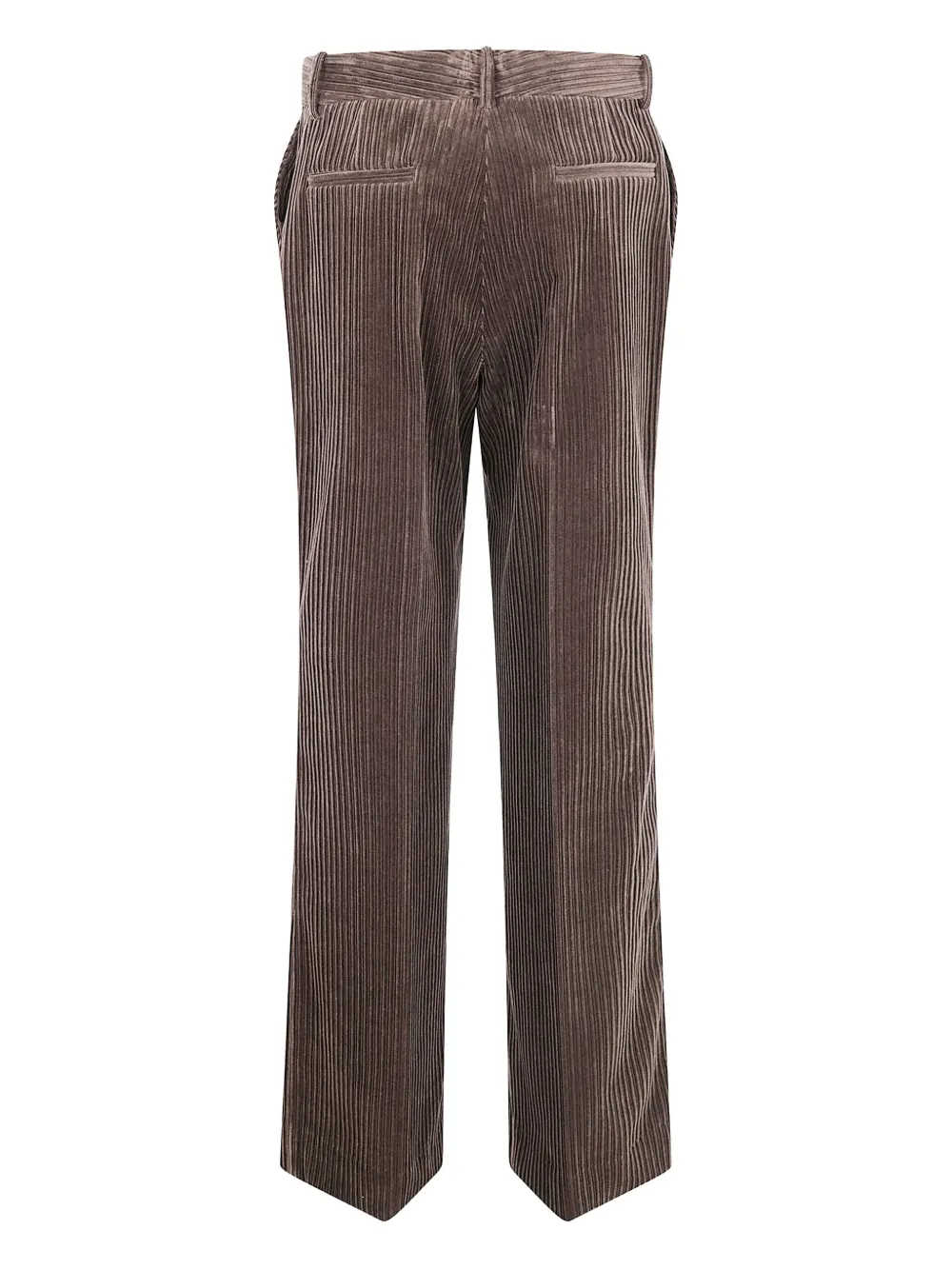P.A.R.O.S.H. corduroy straight-leg trousers - Bruin