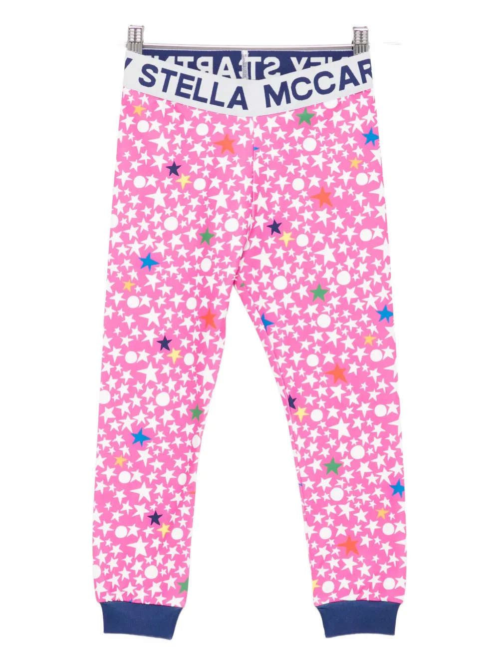 Stella McCartney Kids star-print leggings | Pink | Image 1