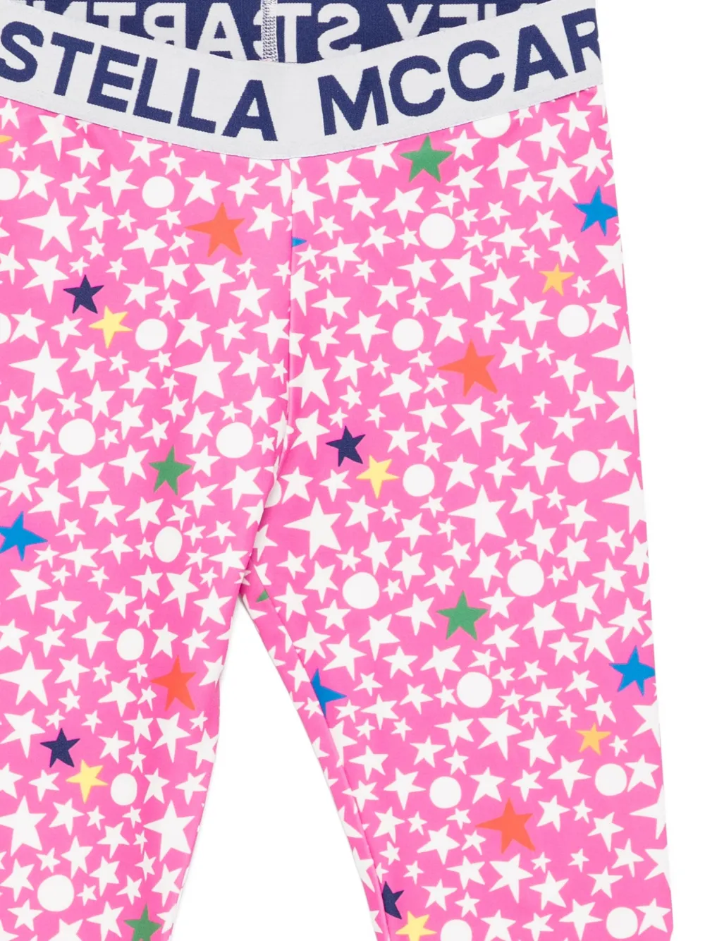 Stella Mccartney Star-print Leggings In Pink