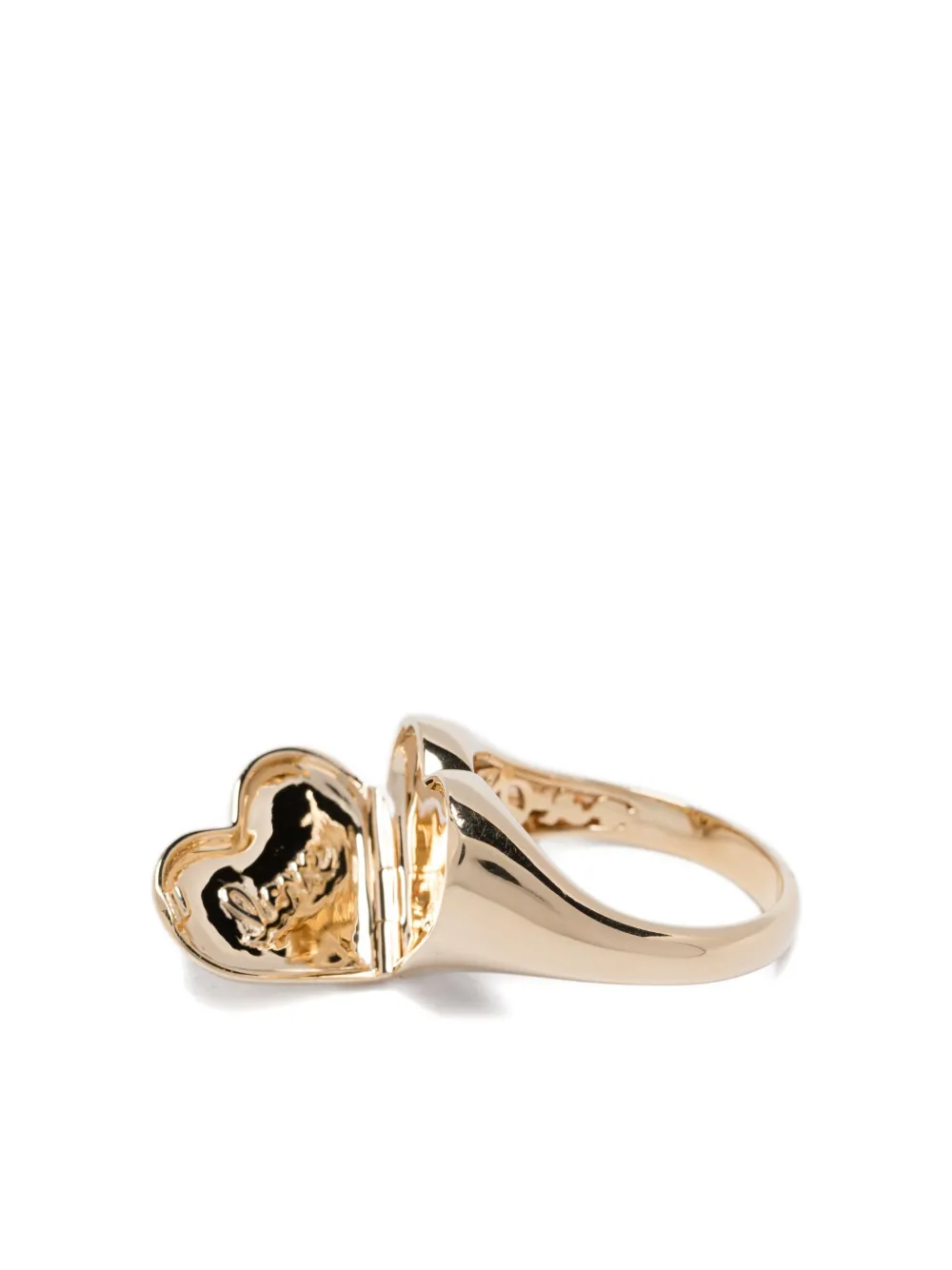 Sydney Evan 14k Yellow Gold Heart Ring In Gold