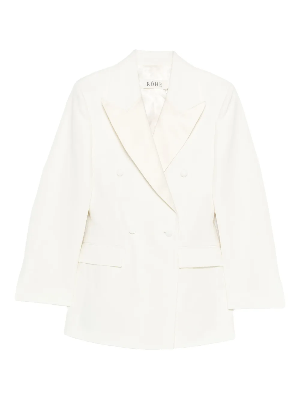 Róhe hourglass tuxedo blazer | White | Image 1