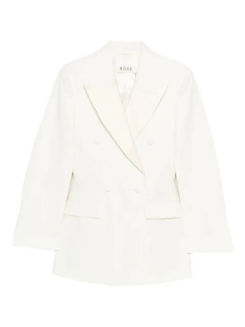 Róhe blazer de esmoquin Hourglass