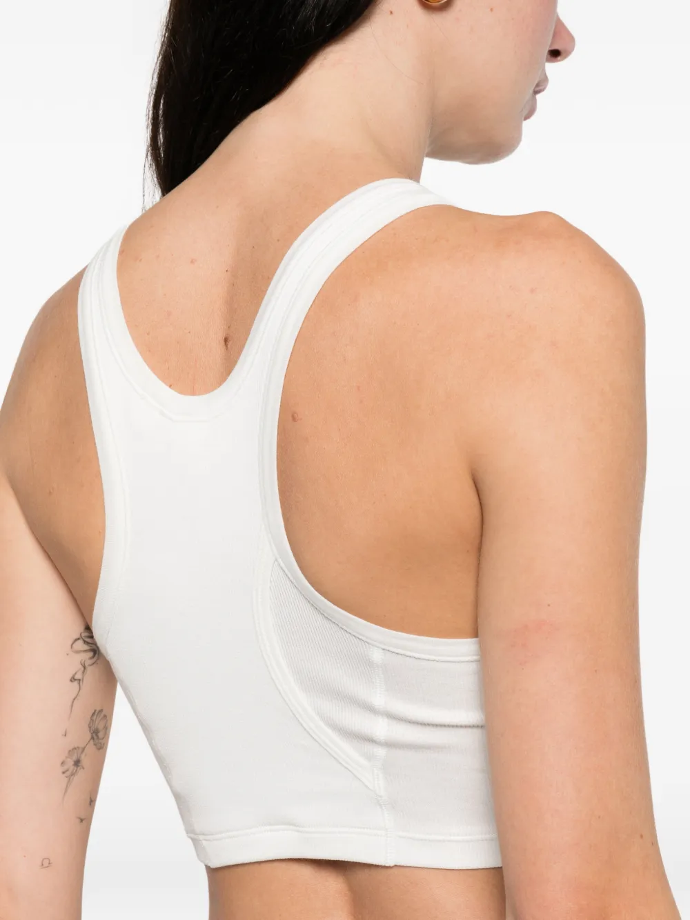 Calvin Klein Collection Pamela Crop Top In White