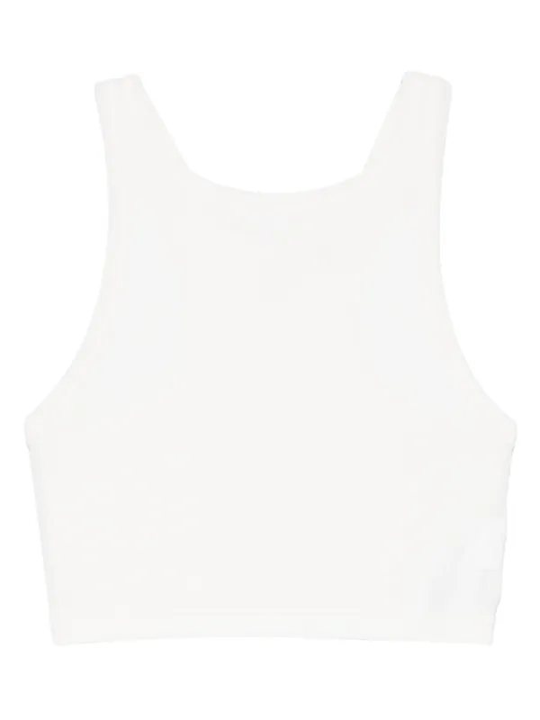 Calvin Klein Collection Pamela Crop Top in White