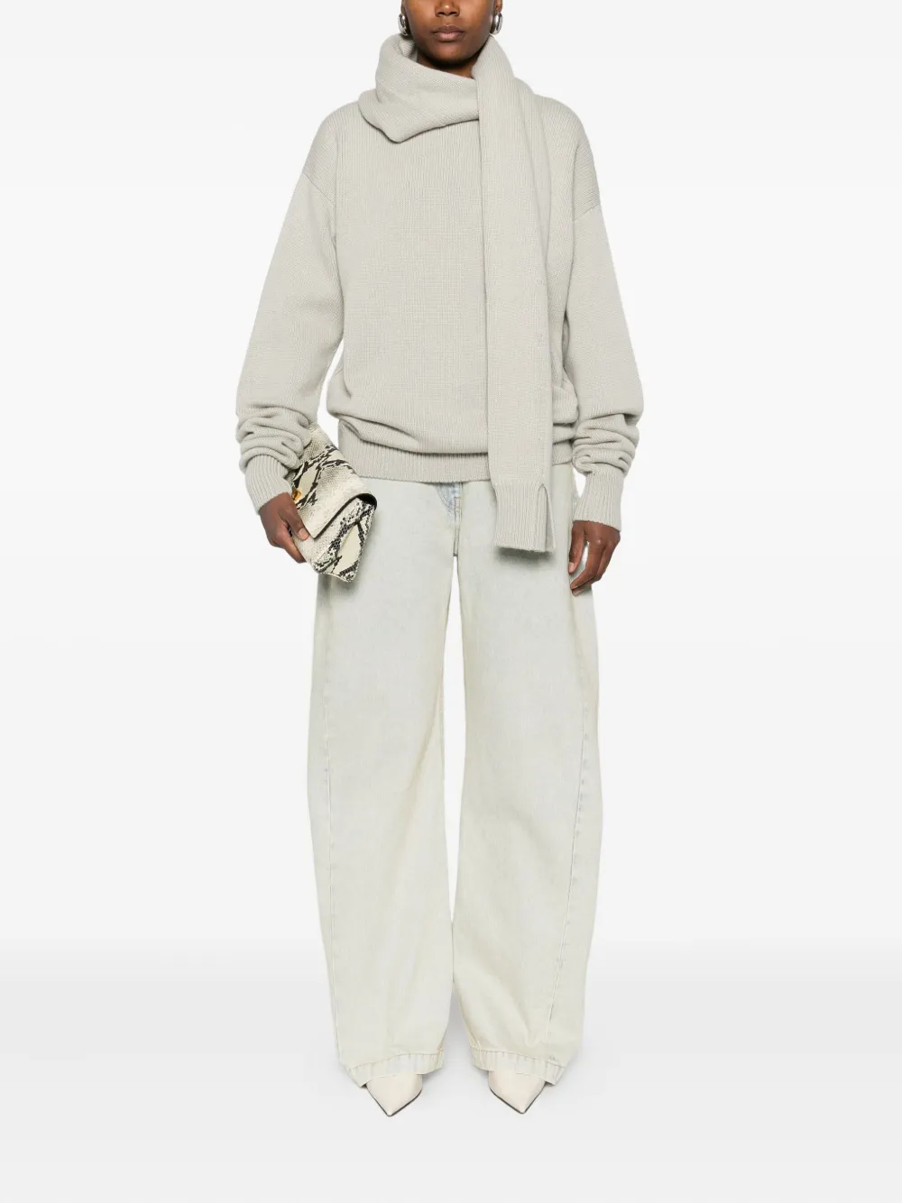CALVIN KLEIN COLLECTION Mia knitted top | Knitted Tops | Image 2