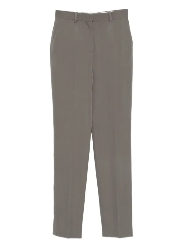 Calvin Klein Collection Lucia Slim Trousers in Grey