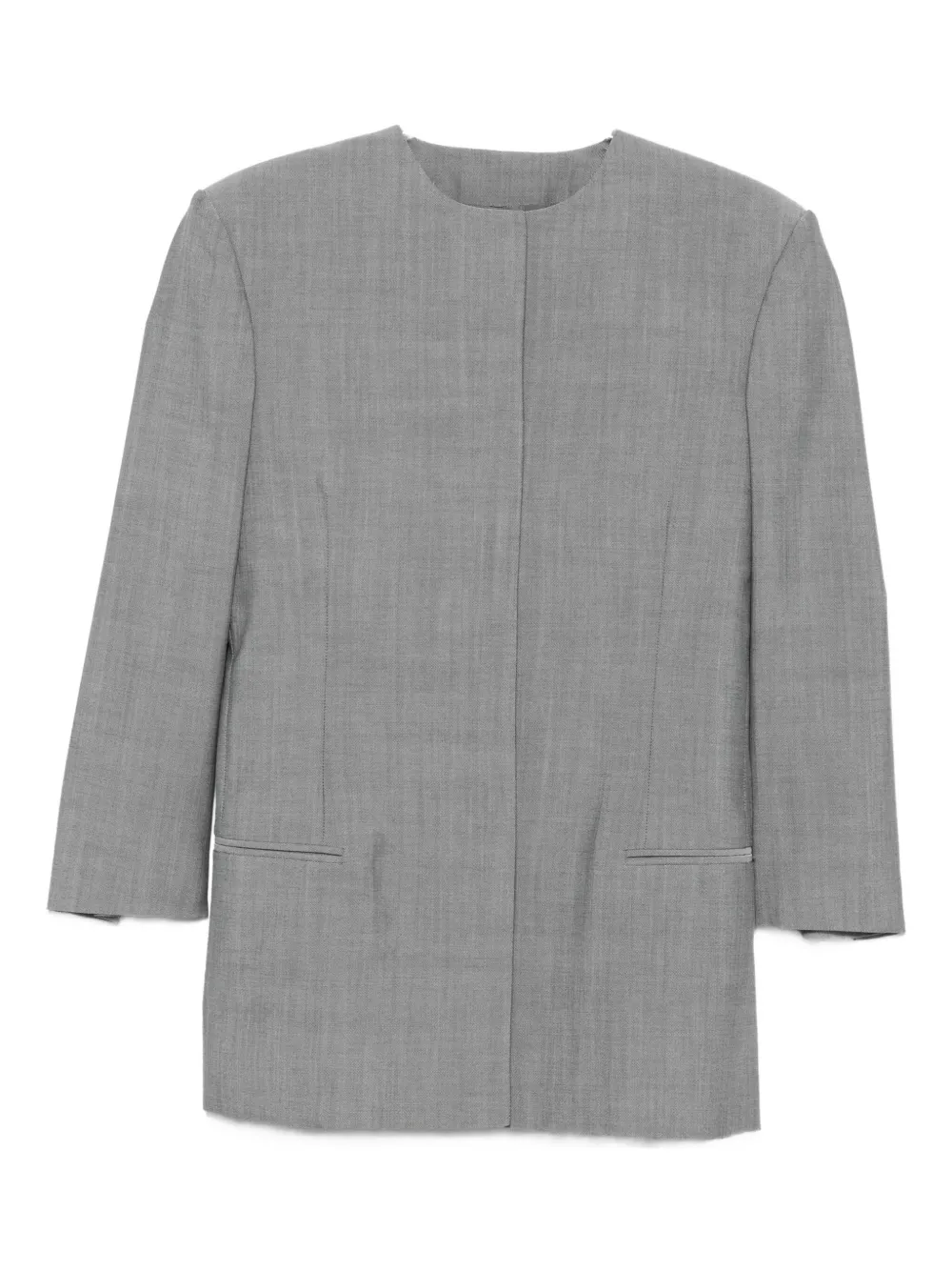 Calvin Klein Collection Parker Blazer In Gray