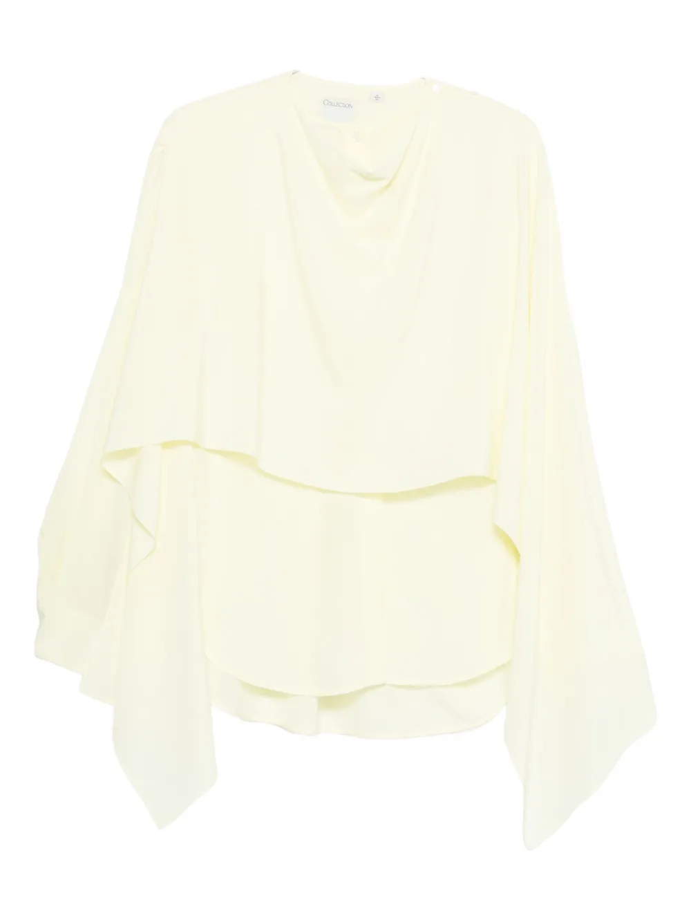 CALVIN KLEIN COLLECTION Kiki layered blouse | Yellow | Image 1