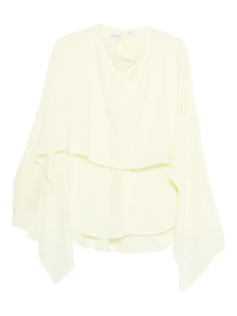 CALVIN KLEIN COLLECTION Kiki layered blouse