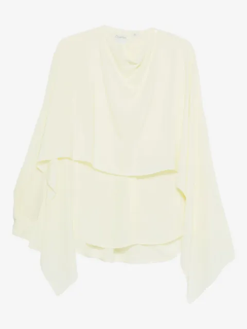 CALVIN KLEIN COLLECTION Kiki layered blouse