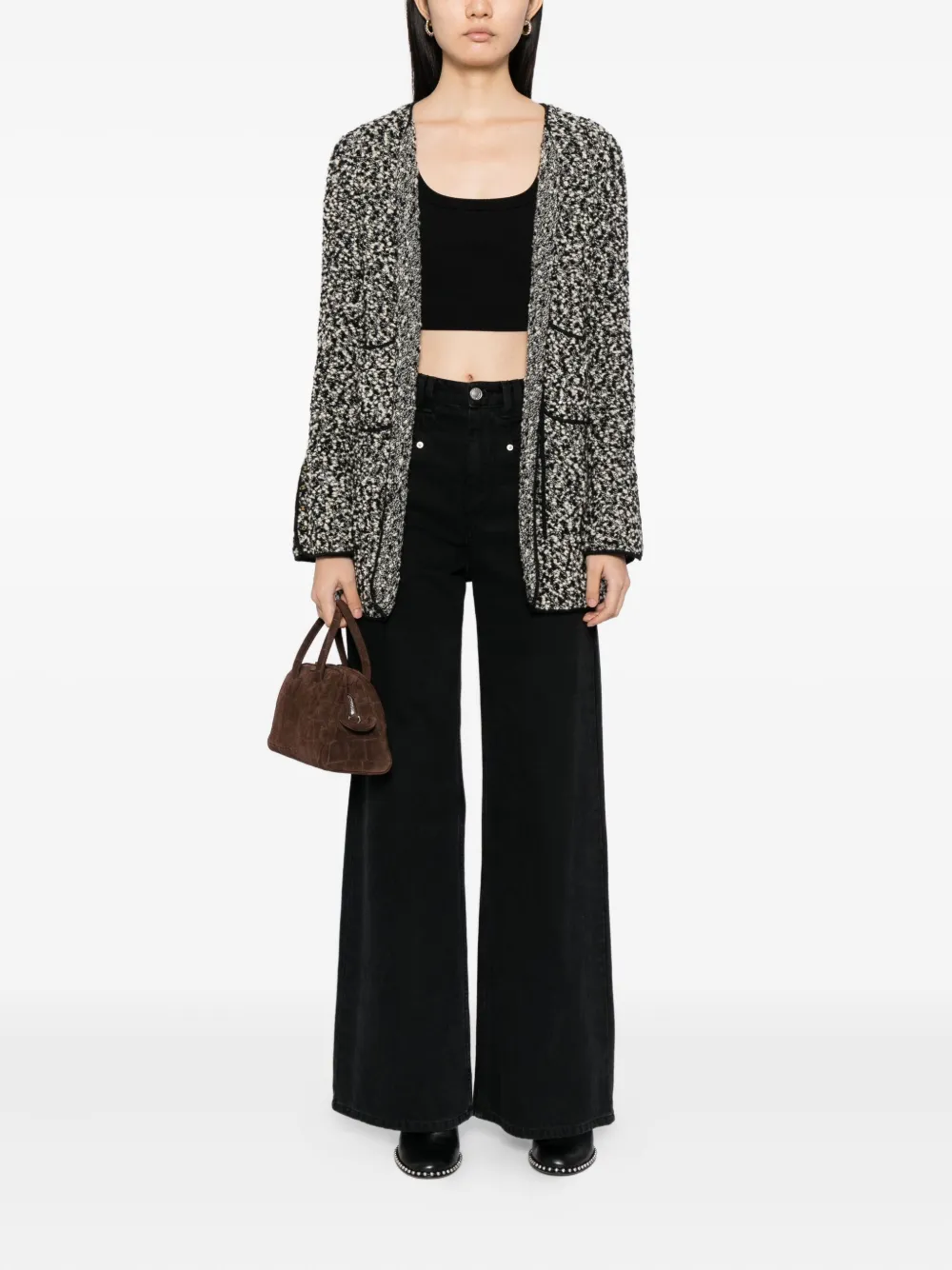 CHANEL Pre-Owned pre-owned tie-fastening cardigan jacket | Image 2