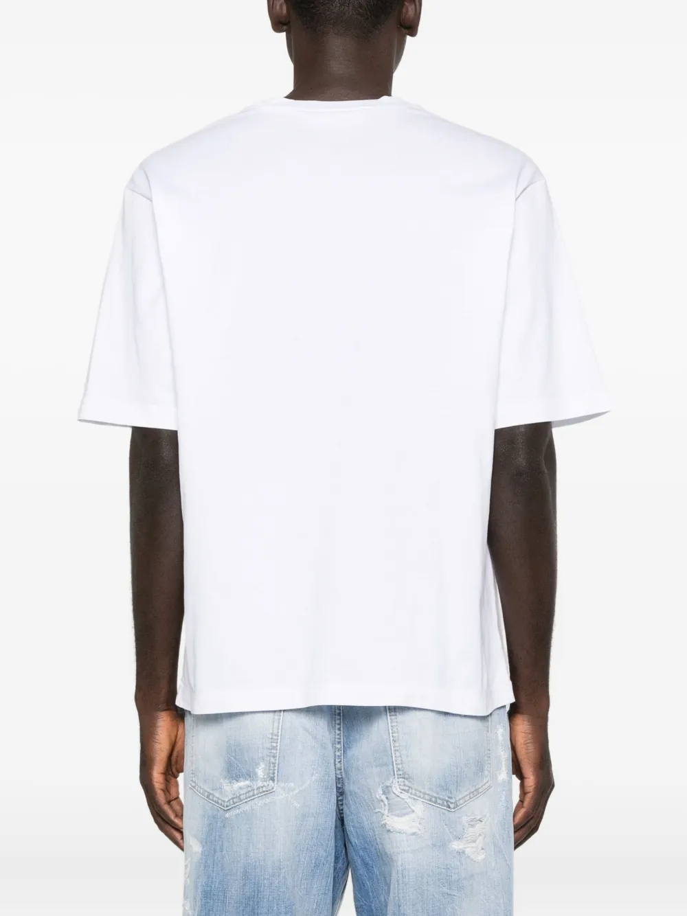 Dsquared2 Graphic-print Cotton T-shirt In White