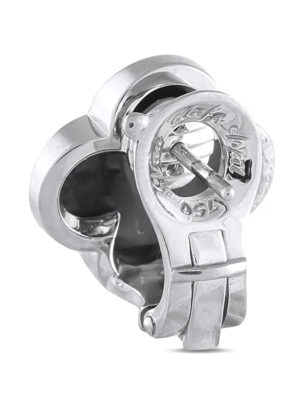 マザーオブパール　k18 ホワイトゴールド　ピアス Van Cleef & Arpels ヴァンクリーフ＆アーペル ヴィンテージ