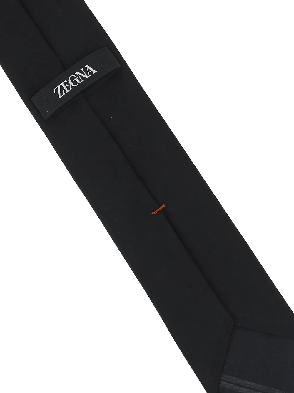 Zegna Zijden stropdas Zwart