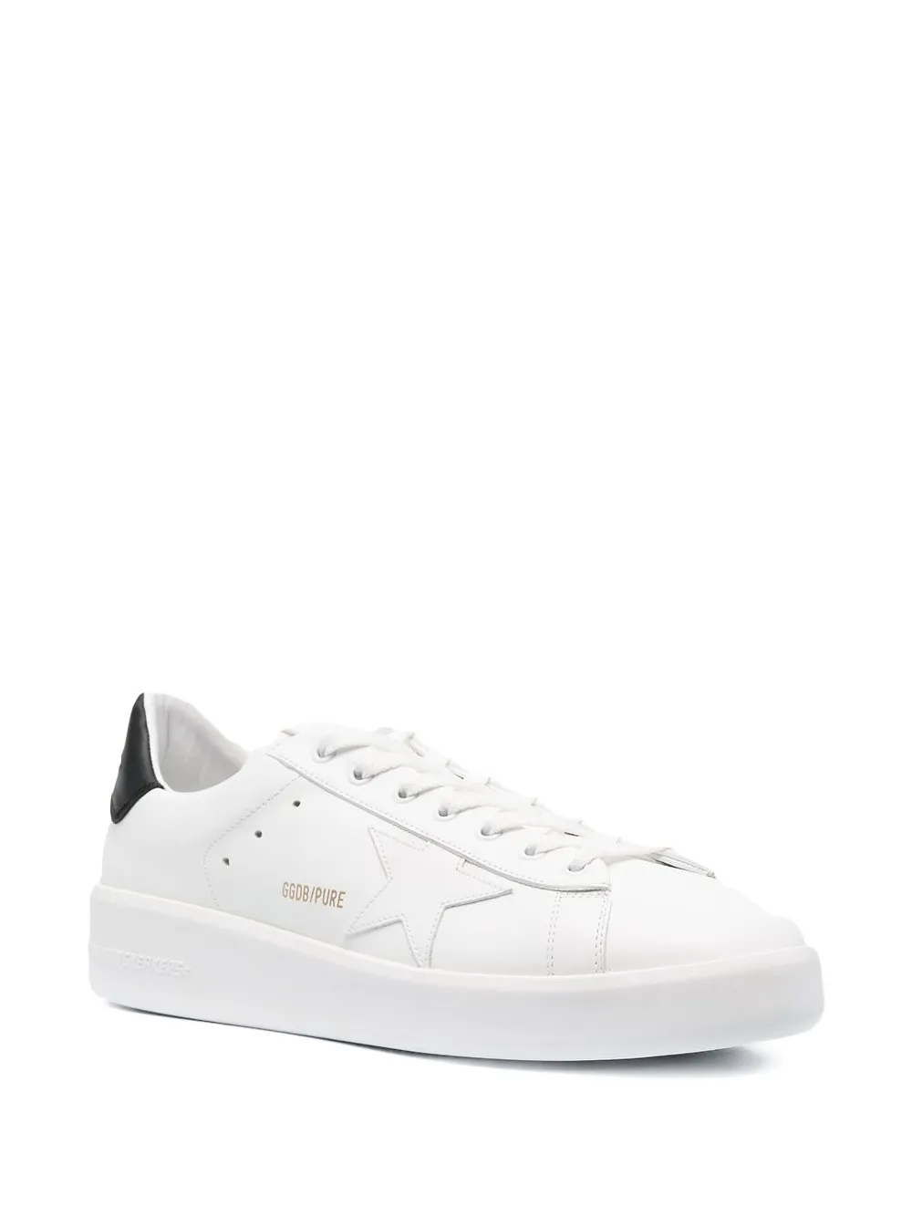 Golden Goose leather low-top sneakers White