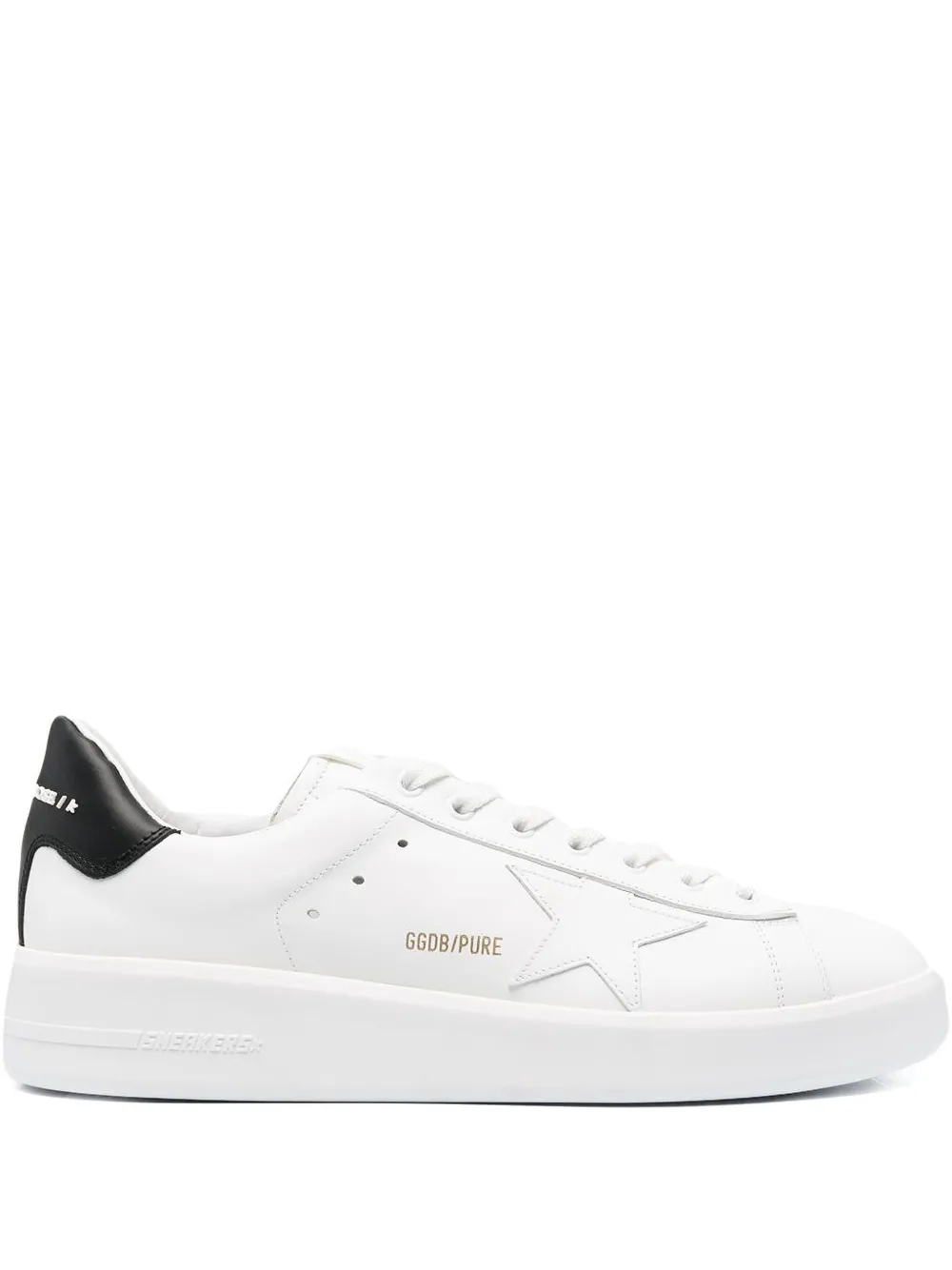 Golden Goose leather low-top sneakers White