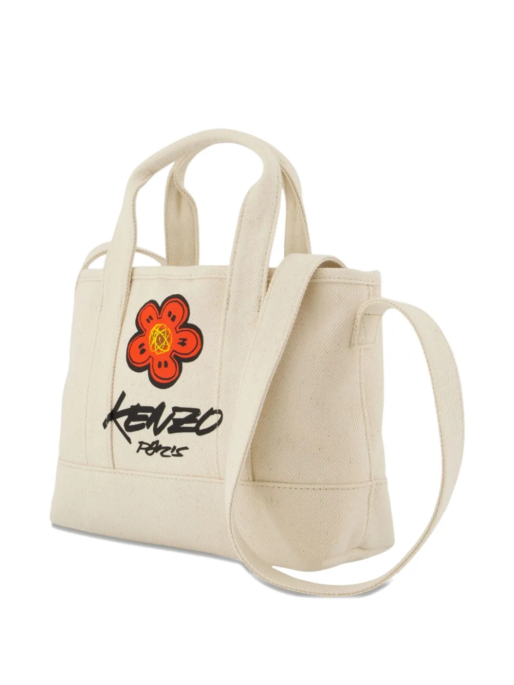 Kenzo x Futura 2000 flower-print tote bag - Beige