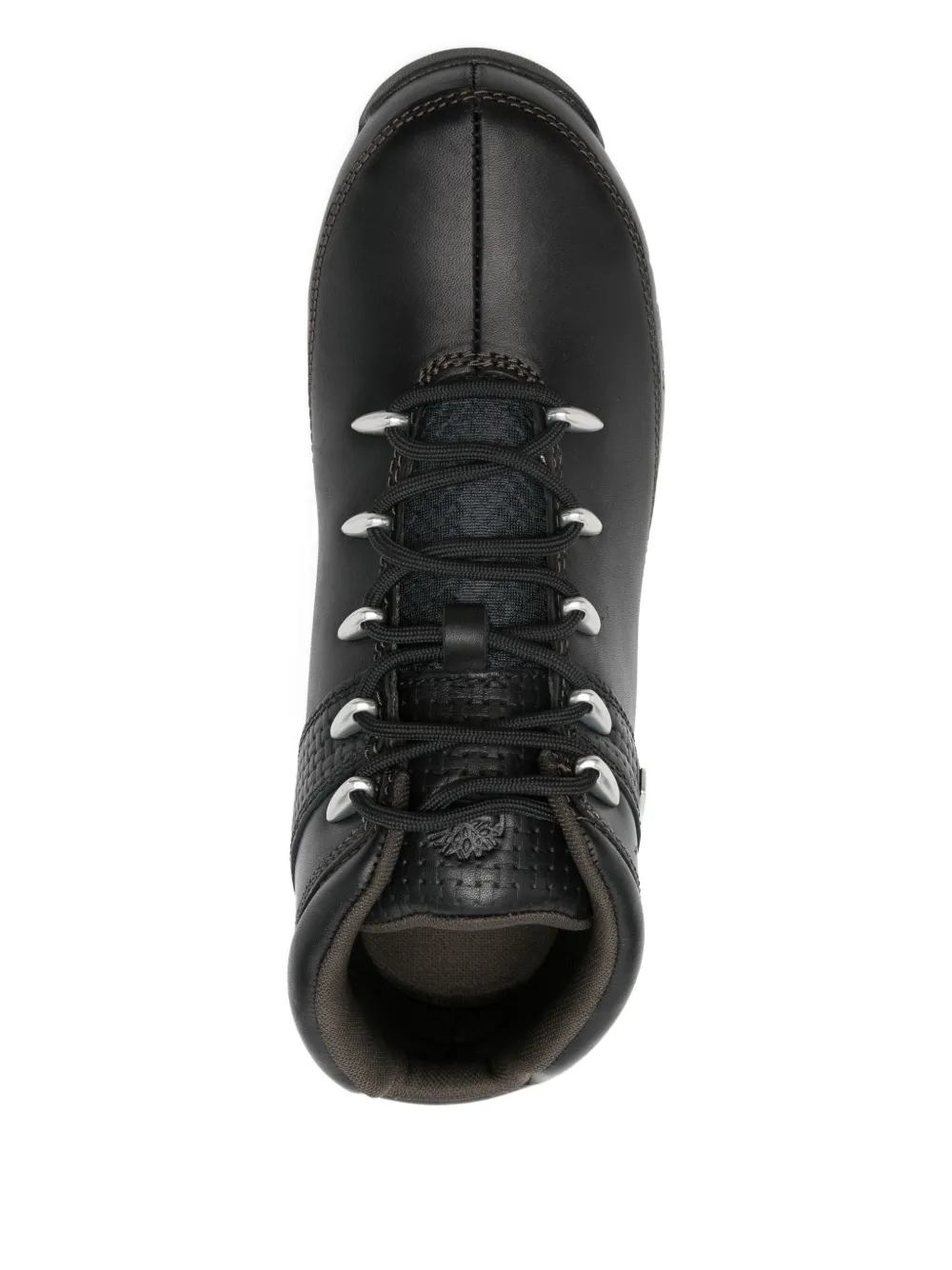 Timberland Euro Sprint leren veterlaarzen Zwart