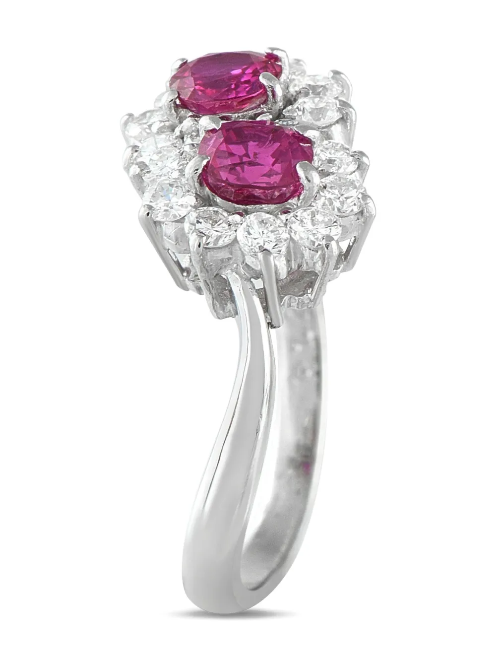LB Exclusive ruby and diamond-embellished ring | Image 2
