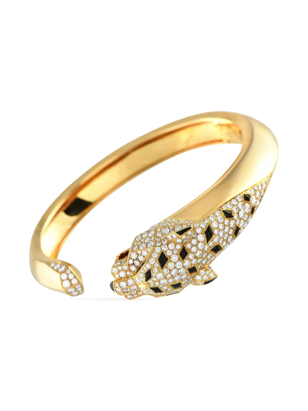Cartier 18K yellow gold Panthère diamond bracelet | Gold | Image 1
