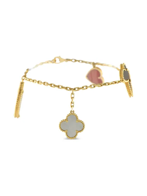 Van Cleef & Arpels 18K yellow gold Lucky Alhambra bracelet