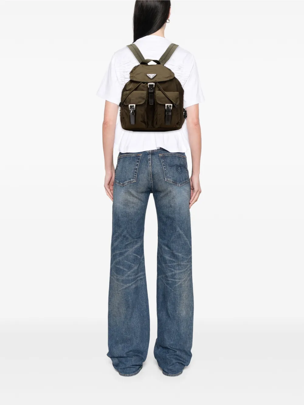 Prada Pre-Owned 2000-2013 Tessuto backpack - ブラウン Prada Pre-Owned 2000-2013 Tessuto backpack - ブラウン