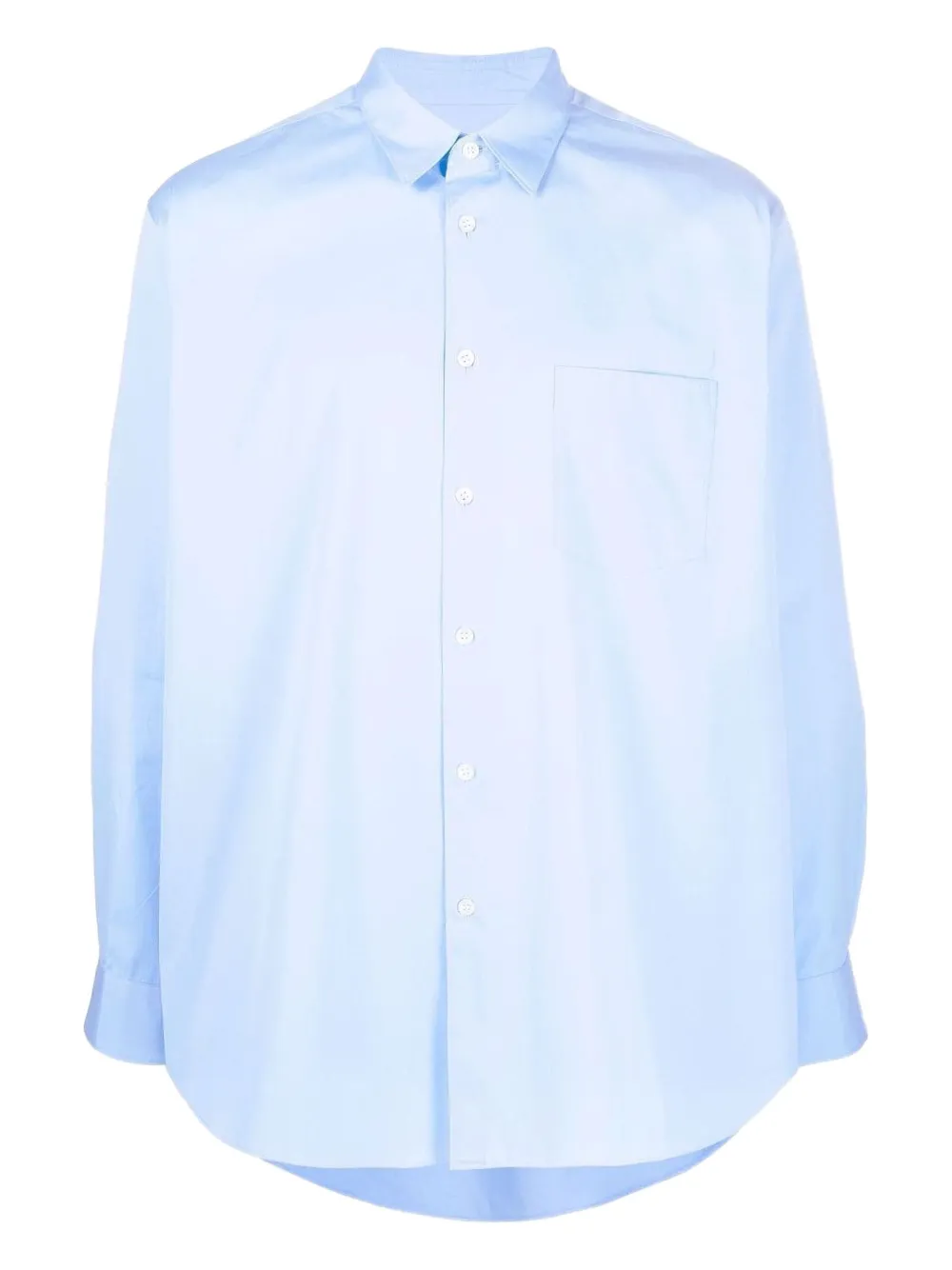 Comme des Garçons Homme Camicia con taschino - Blu