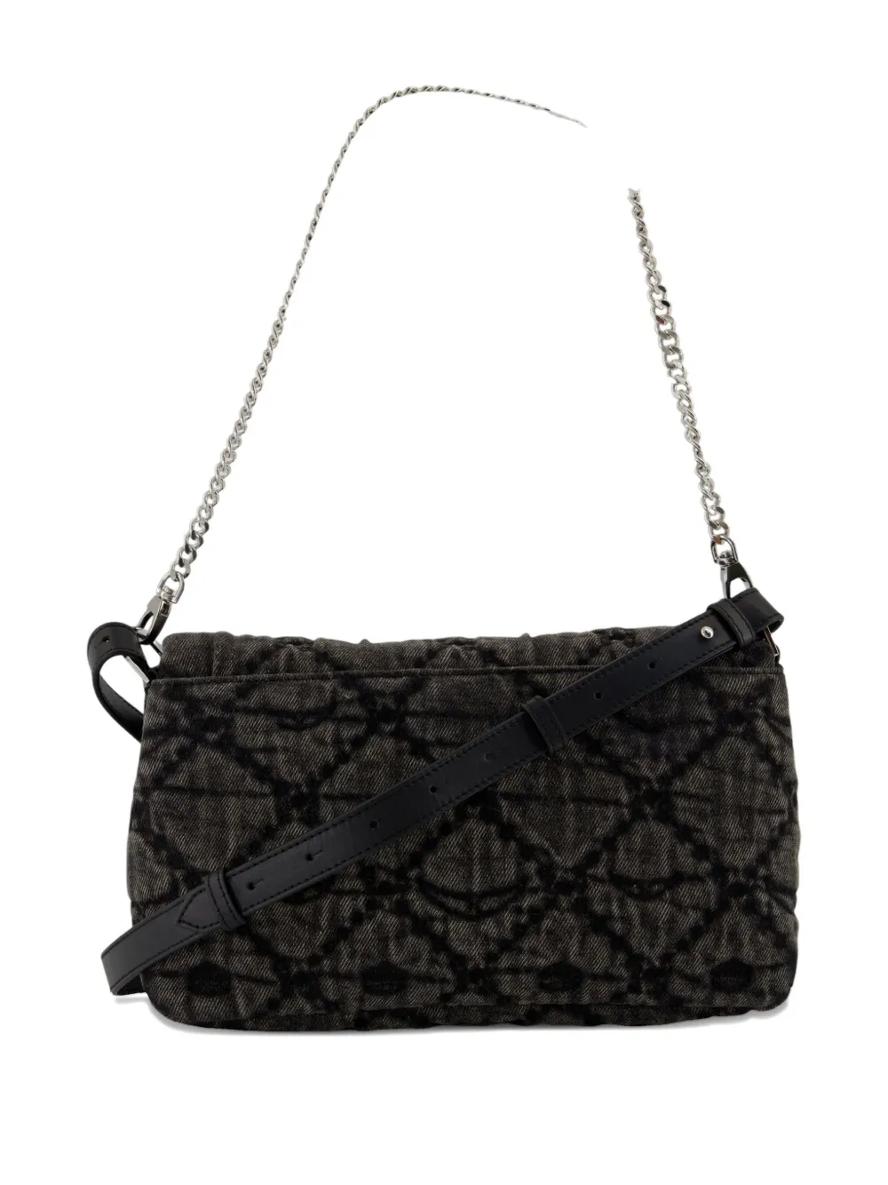 Zadig&Voltaire mini Rocky II quilted shoulder bag Zwart