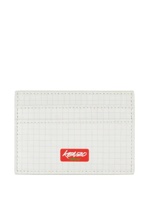 Kenzo x Futura 2000 grid-print cardholder