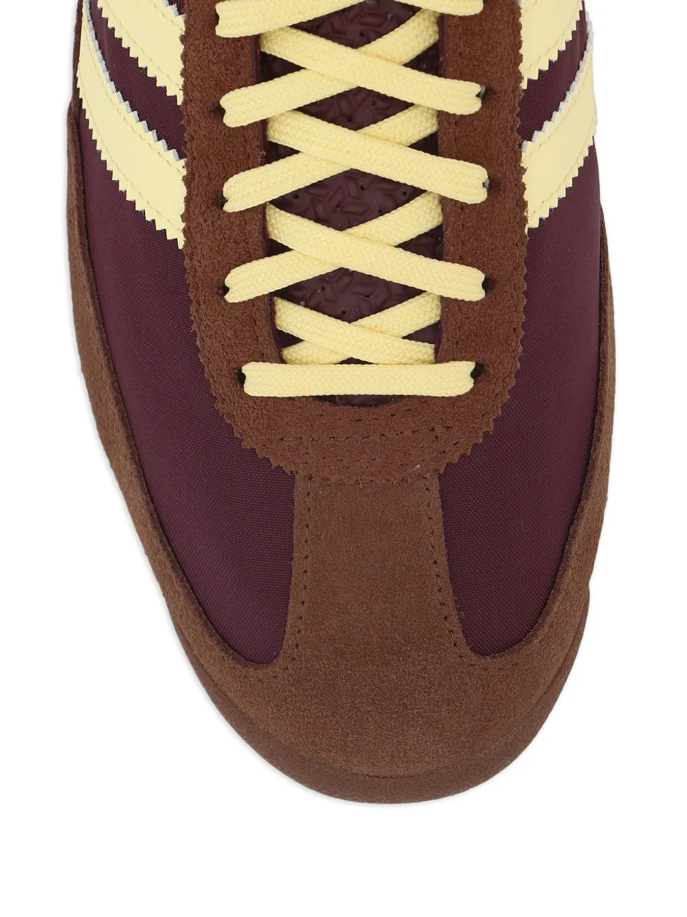 Adidas Originals Sl 72 Ow Sneakers In Brown Suede And Fabric In Brown