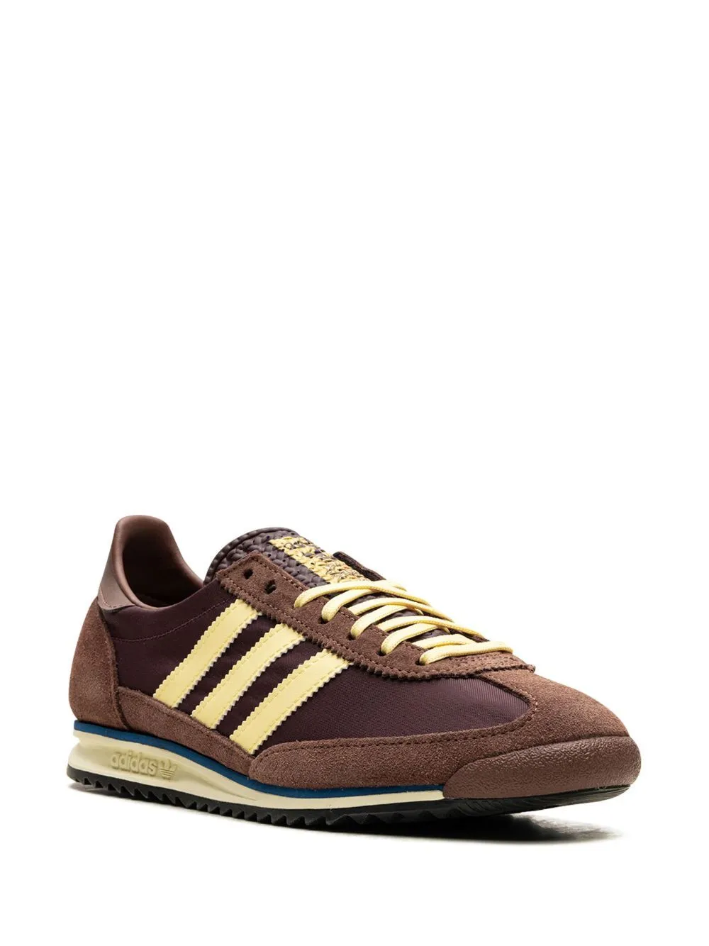 Adidas Originals Sl 72 Ow Sneakers In Brown Suede And Fabric In Brown